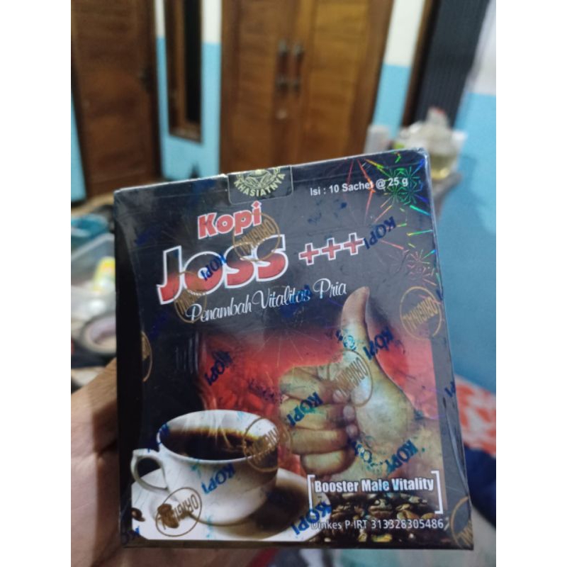 

kopi jos 99,9 hasiat beli 1ktk bonus 1saset