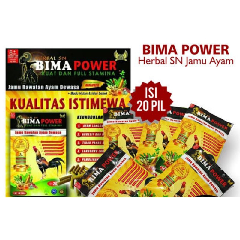 BIMA POWER JAMU AYAM DEWASA BIMA POWER