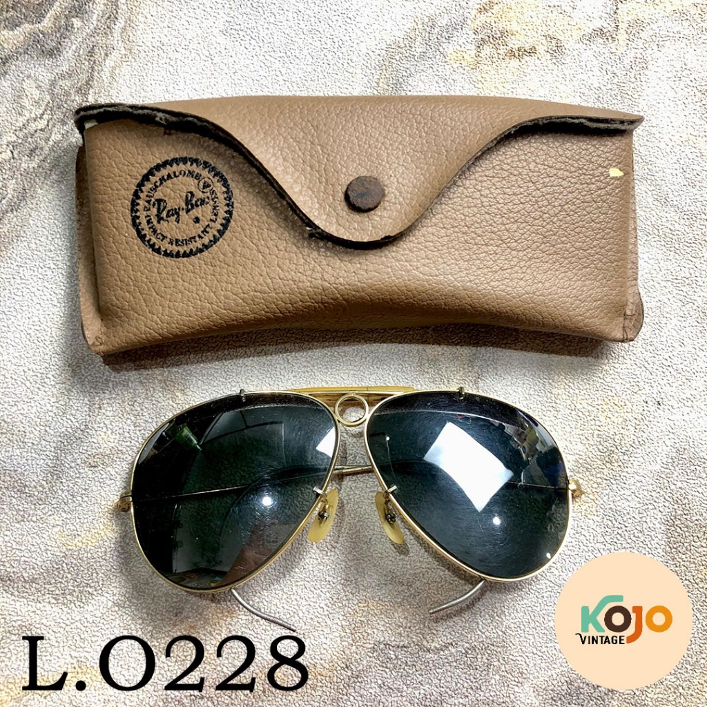 Kacamata Aviator Rayban Ray Ban B&L Warna Lensa Gradasi Black Original (ORI)
