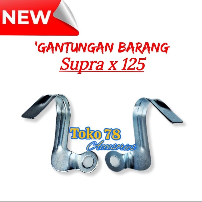 Gantungan barang supra x 125