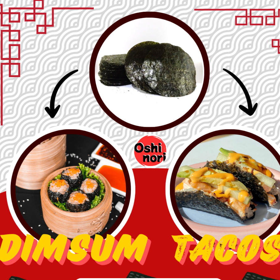 

Kulit Nori Bulat Untuk Dimsum 50 lembar 9,2 cm