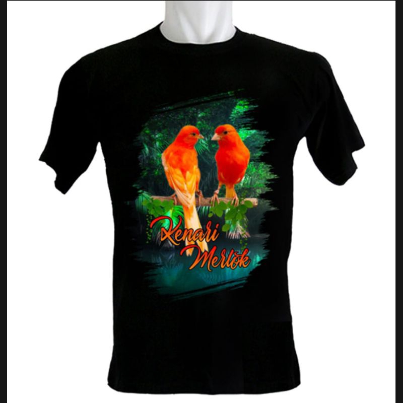 KAOS BURUNG KENARI MERLOK INDONESIA SPONSOR
