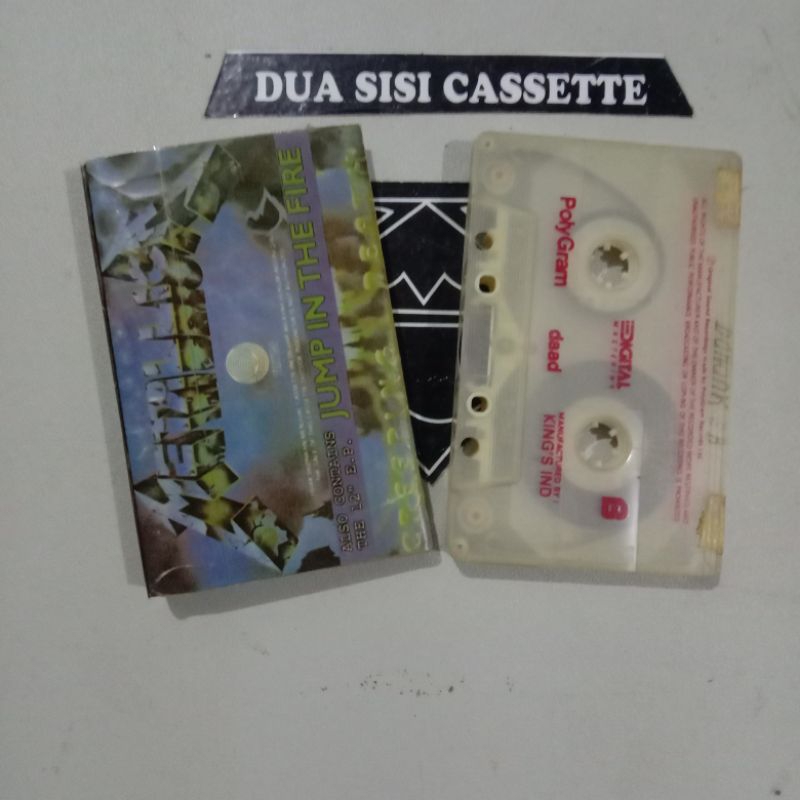 kaset metallica - jump in the fire - creeping death