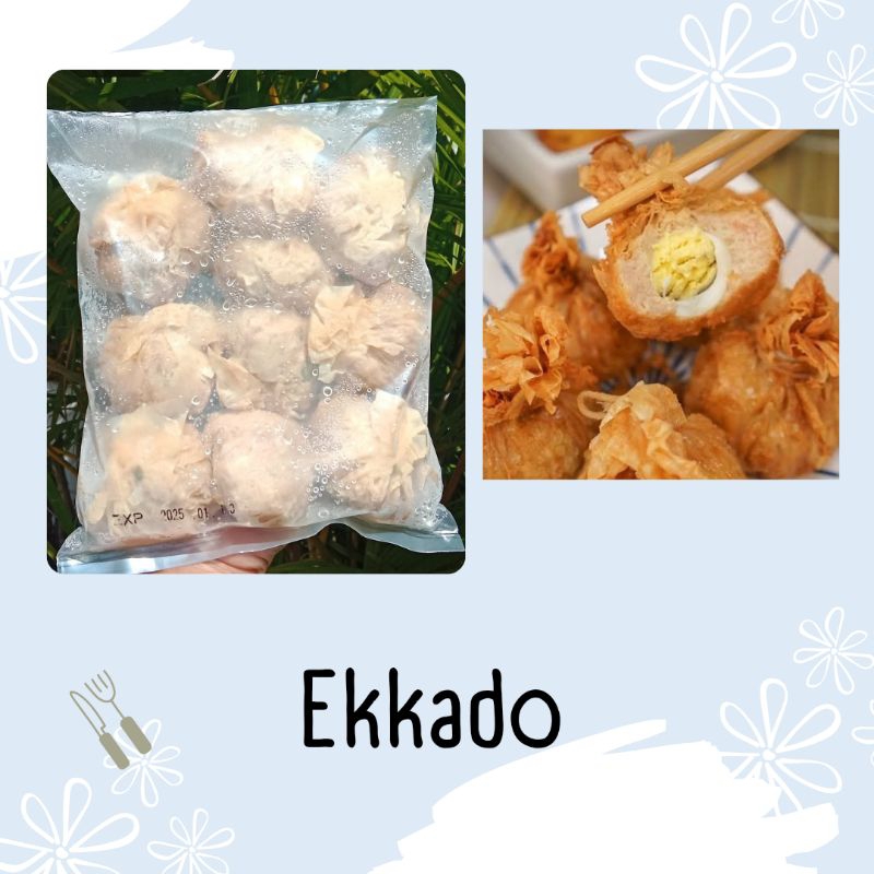 

Ekkado Bento Frozen / Ayam isi telur puyuh isi 10