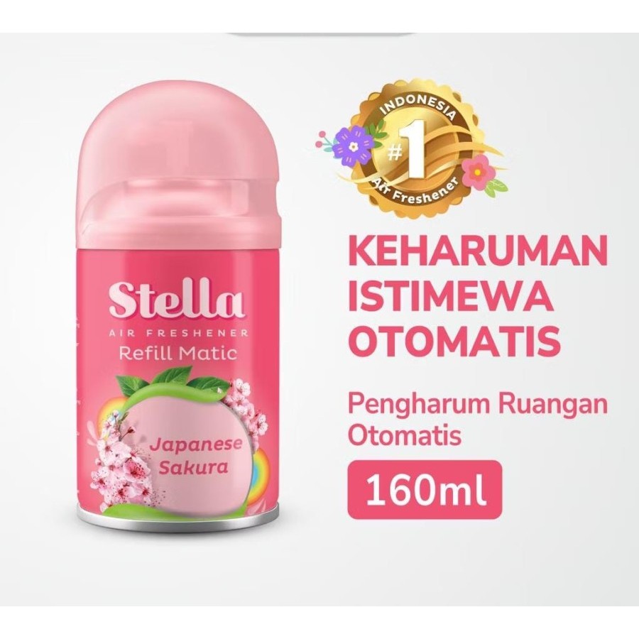 Stella Matic Refill Pewangi Ruangan Otomatis Japanese Sakura