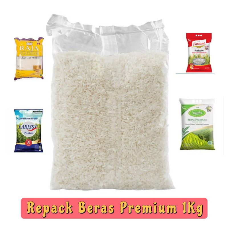 

Repack Beras Premium 1Kg
