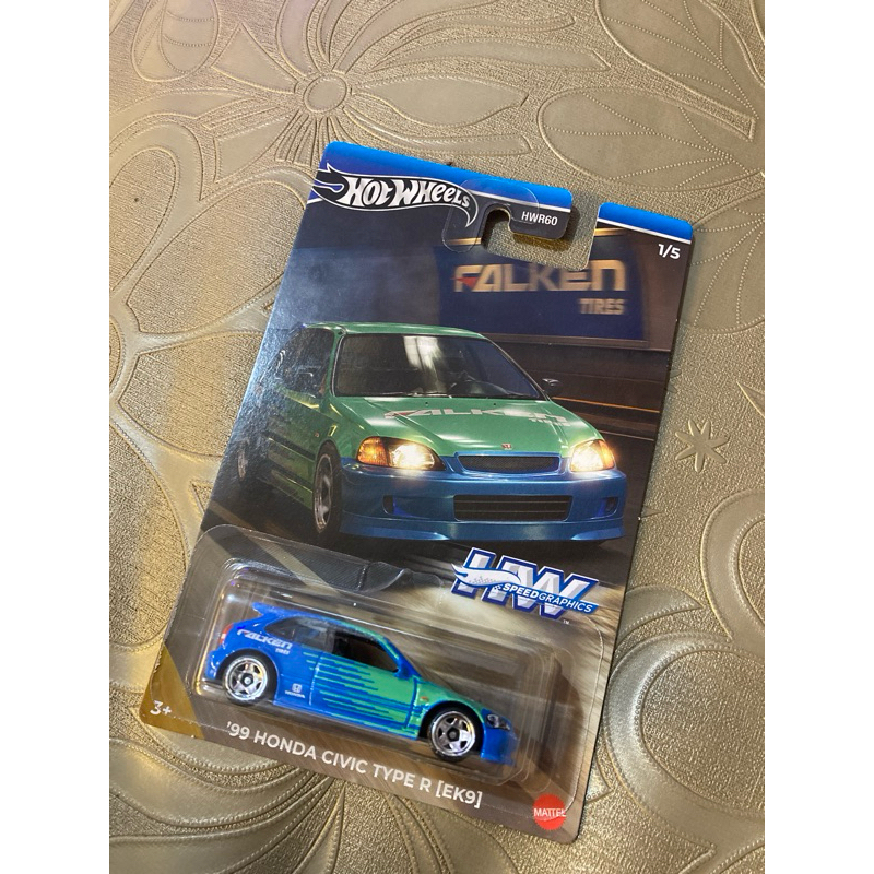 Hot Wheels Honda Civic Type R [EK9] Falken 2024