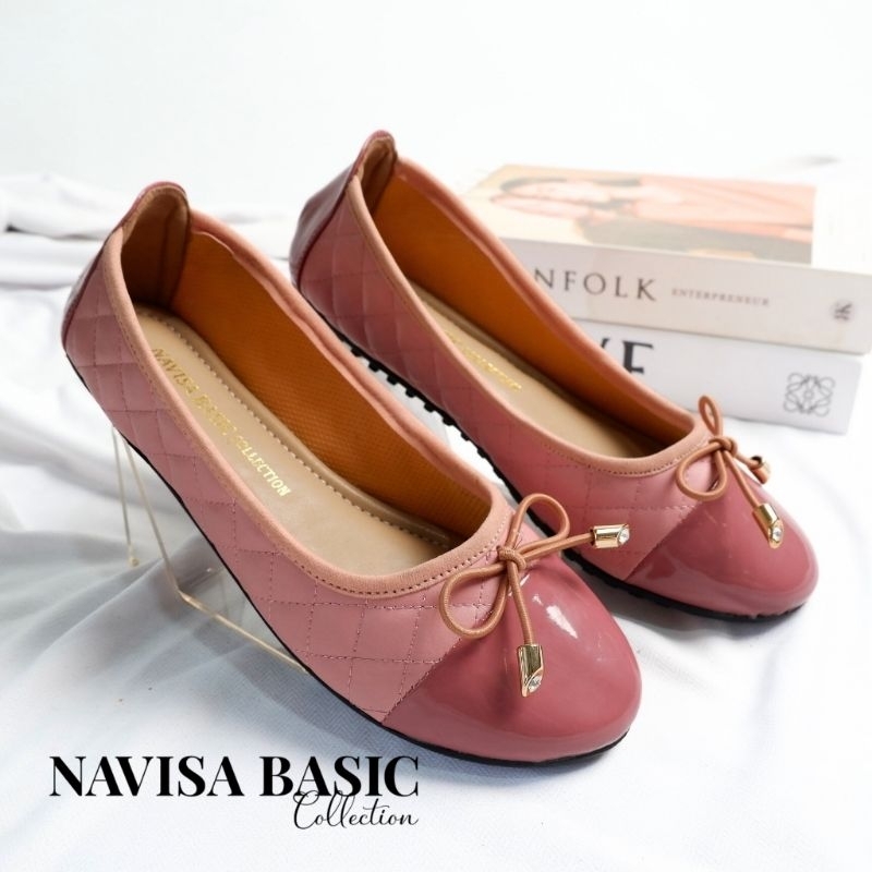 KODE B | sepatu wanita flat shoes Korean style
