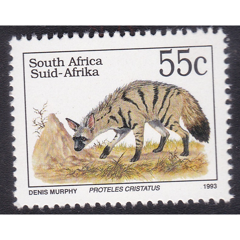 

A 11175 SATU BUAH PRANGKO SOUTH AFRICA NOMINAL 55C TEMA SATWA PROTELES CRISTATUS DENGAN KONDISI MNH MINT NEVER HINGED