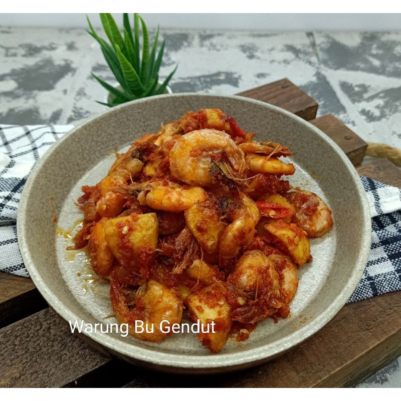 

udang kentang balado