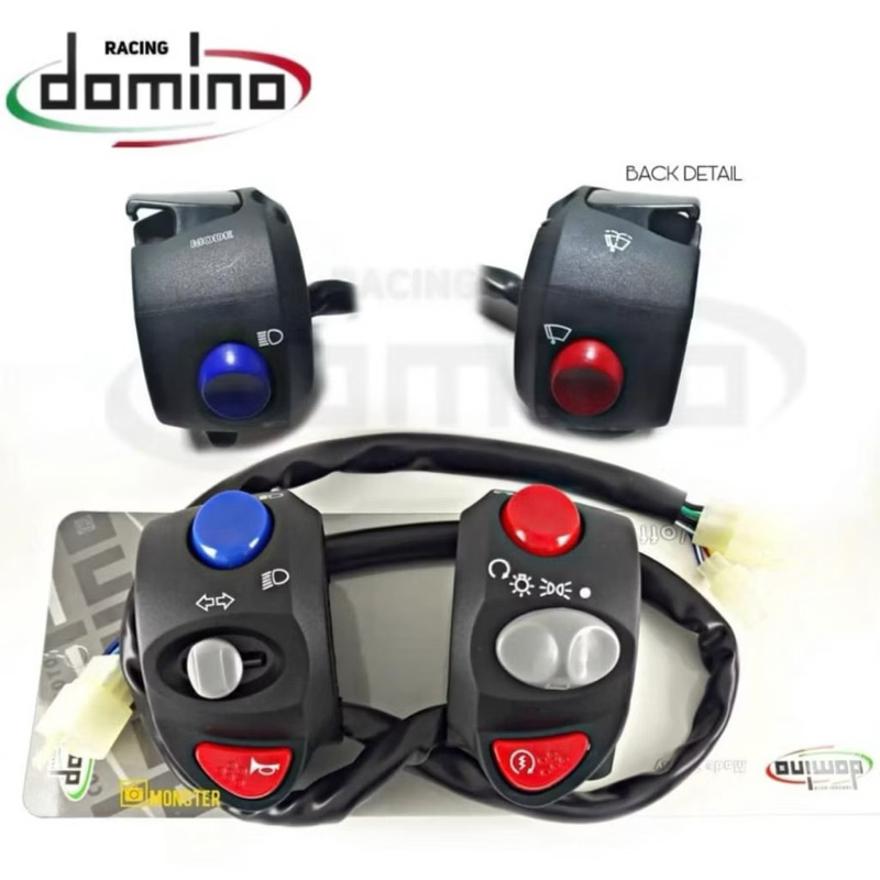 Saklar Set Kanan Kiri Domino Universal Motor Scoopy Fino Beat Street Mio MODEL THAILAND VIETNAM SEPA