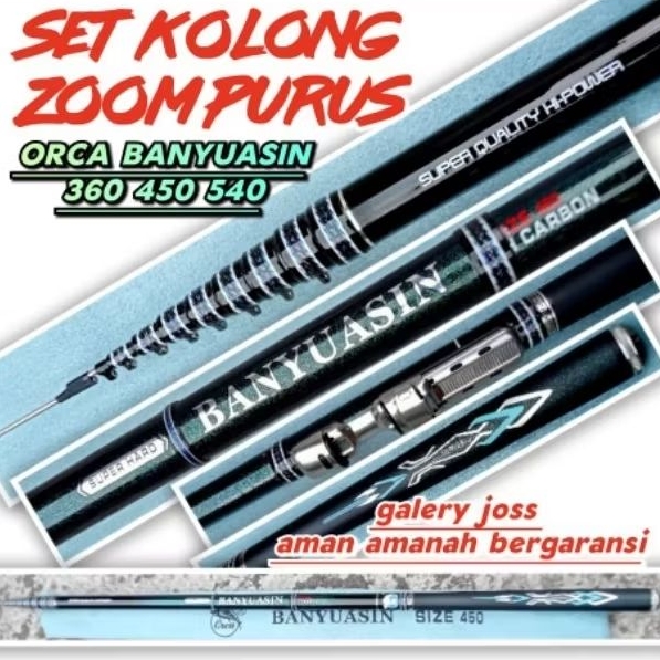 TEGEK KOLONG ORCA BANYUASIN 360 450 540 SUDAH ZOOM PURUS tegek kolong zoom