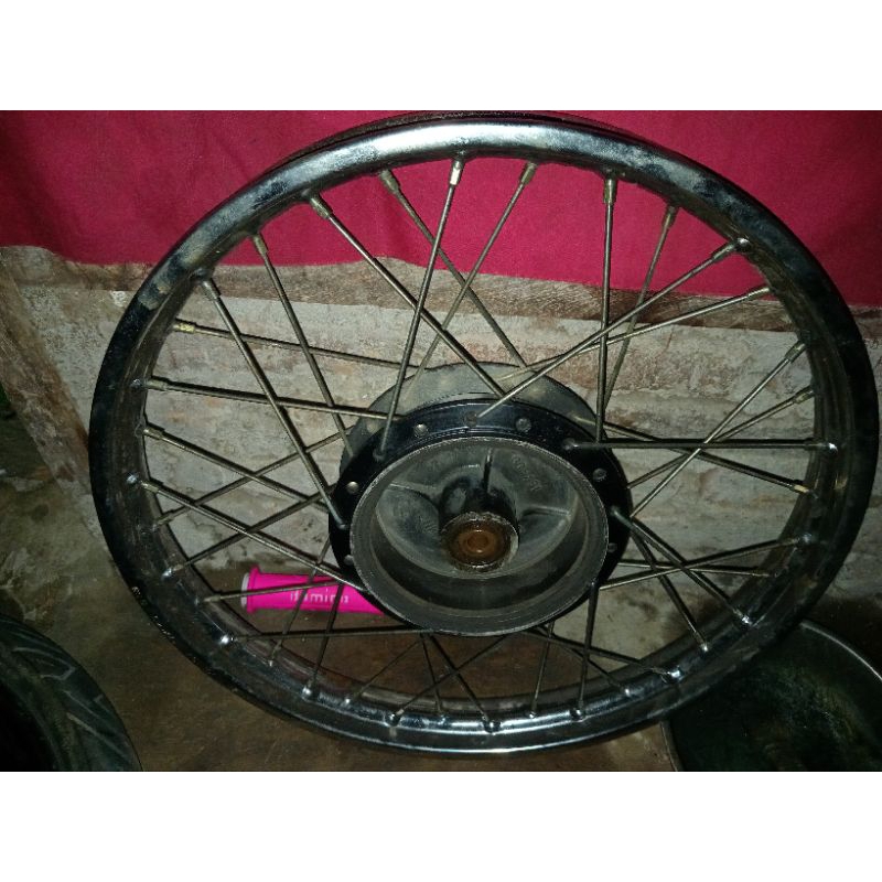 VELK VELG DEPAN BELAKANG JARI JARI JUPITER Z BURHAN F1ZR F1Z VEGA LAMA JUPITER ORIGINAL COPOTAN