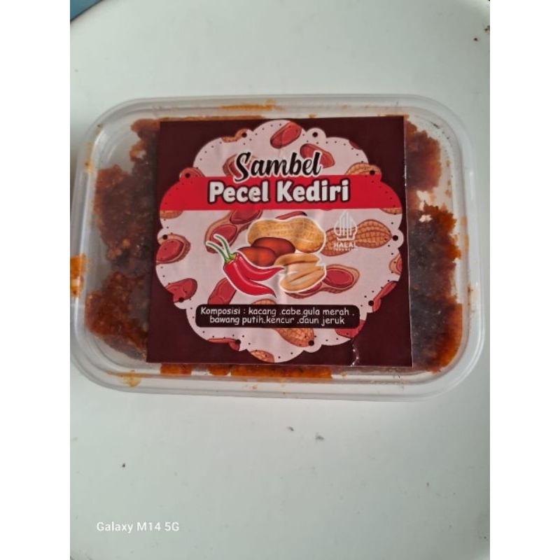 

sambel pecel/sambel kacang asli kediri