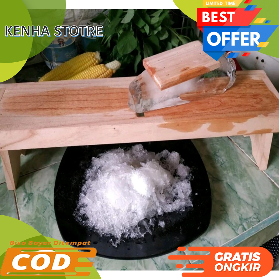 SERUTAN ES BATU MANUAL / ALAT SERUT ES BATU / SERUTAN ES KAYU