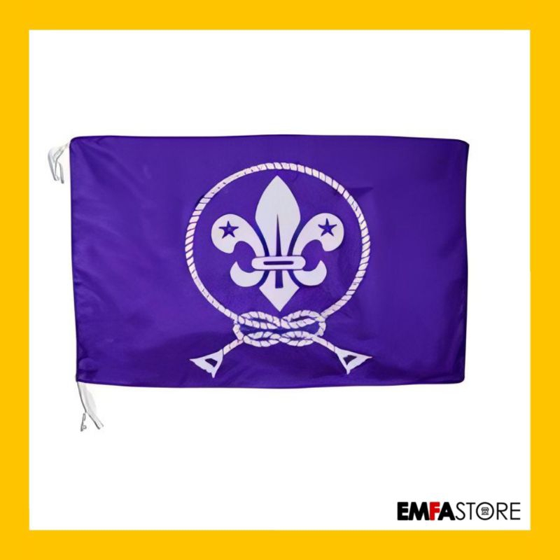 

Bendera Pandu Pramuka Ungu Bahan Halus Dan Tebal Satuan/Grosir