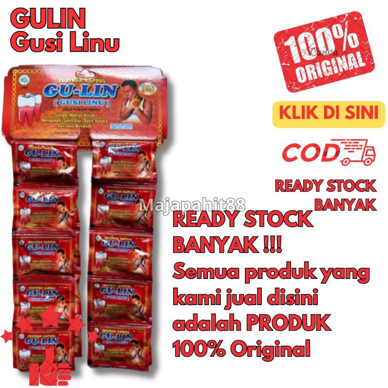 gulin original kapsul sakit gigi