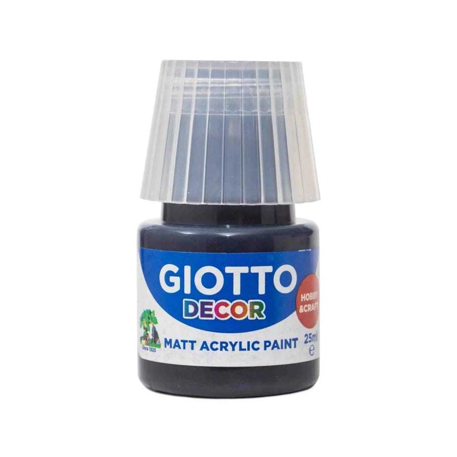 

GIOTTO DECOR ACRYLIC BLACK / CAT AKRILIK GIOTTO 25ML