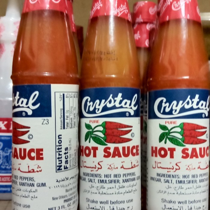 

Crystal Hot Sauce Sambal Arab 88ml Bumbu Saus Pedas Enak di Rasa