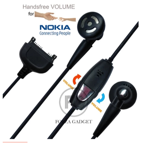 [ COD ] HF STEREO HEADSET HANDSFREE VOLUME NOKIA N70 / NOKIA N72 / N73 / NOKIA N95