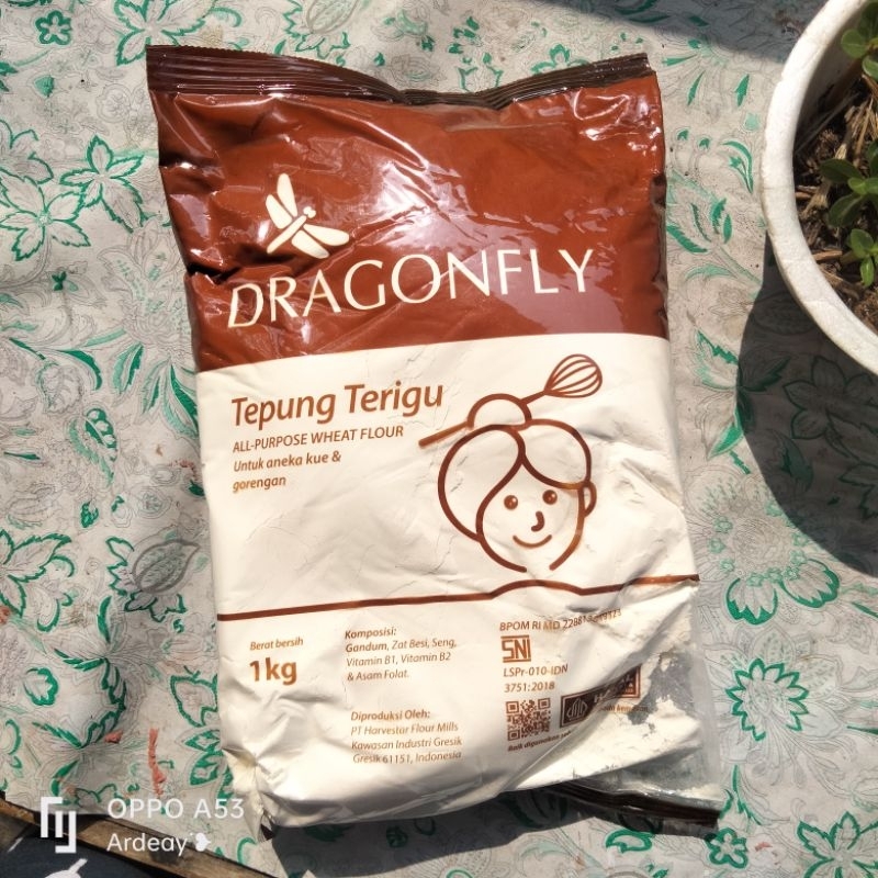 

Tepung Terigu Dragonfly 1 kg gandum