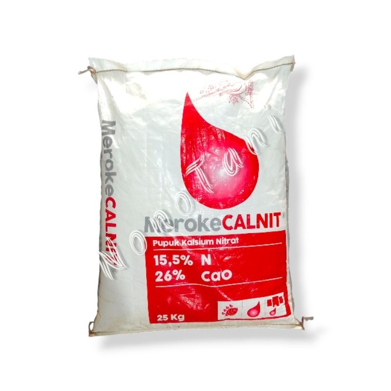 Pupuk Meroke Calnit Kemasan Pabrik 25 Kg