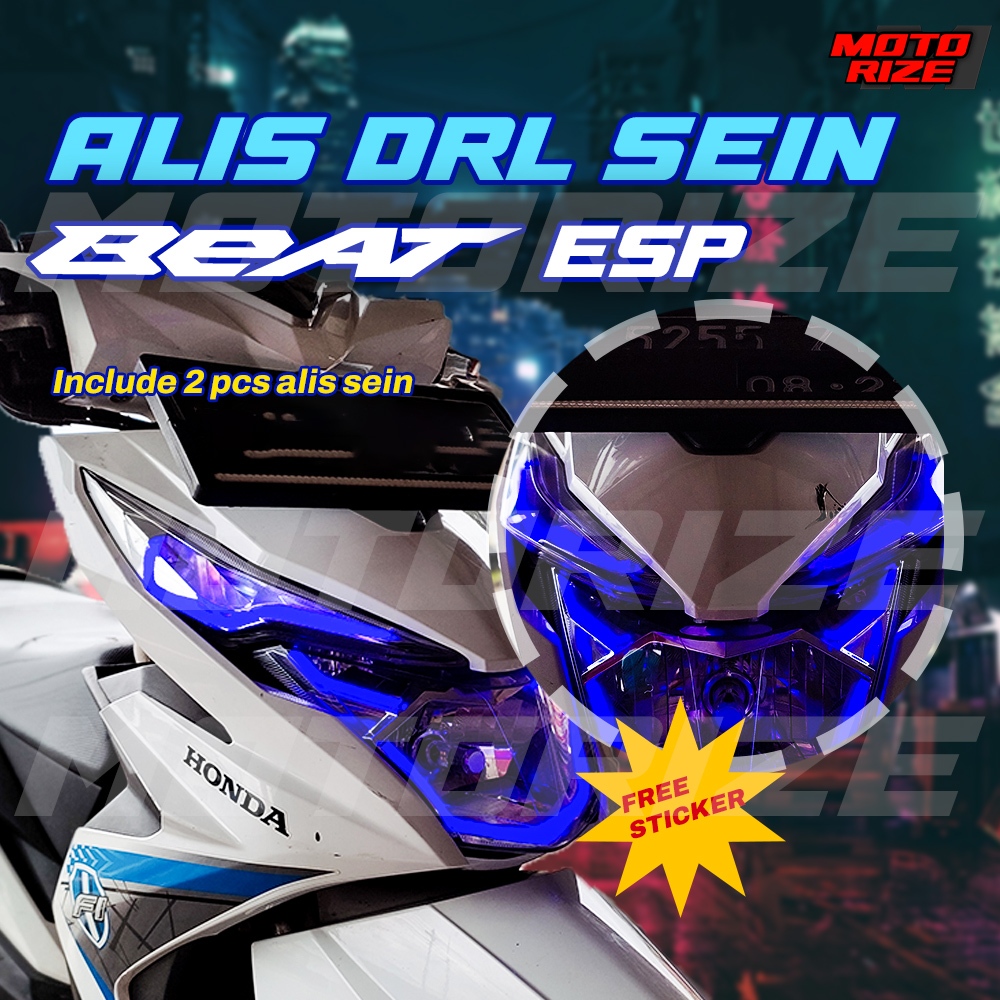 LAMPU ALIS SEIN BEAT ESP DIGITAL BEAT 2016 2017 2018 LAMPU VARIASI LAMPU SENJA LAMPU SEIN DEPAN LAMP