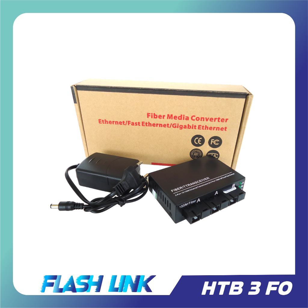 HTB FIBER MEDIA CONVERTER HTB 3 FIBER OPTIC