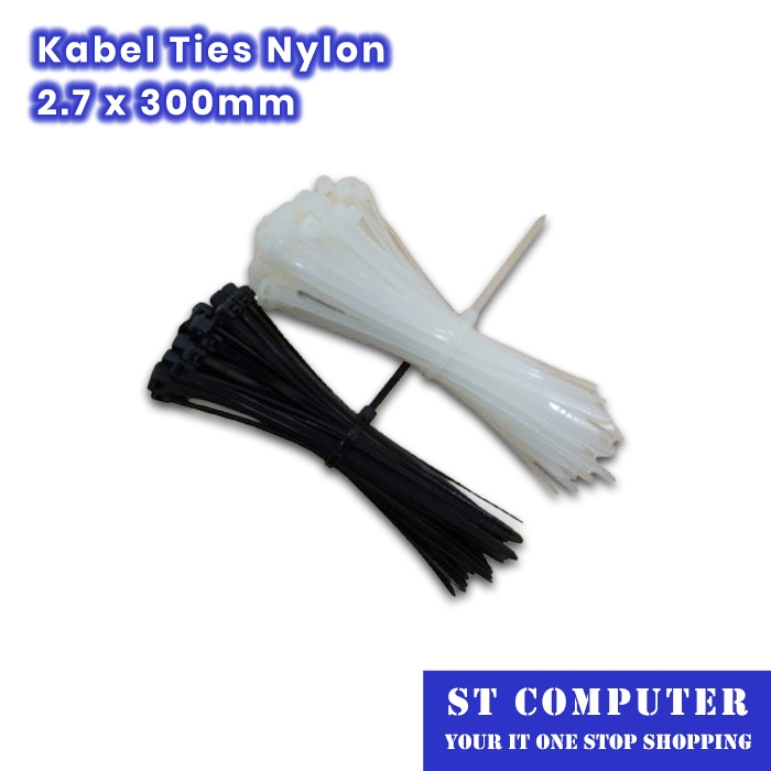 

Kabel Ties Nylon 2.7 x 300mm