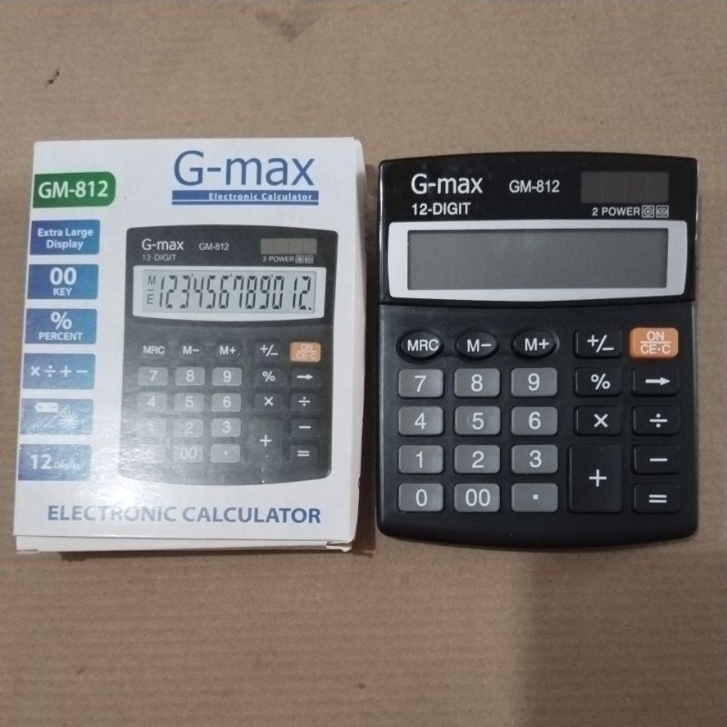 

Calculator G-MAX GM-812