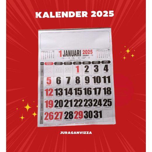

KALENDER 2025 JUMBO BESAR SEDANG