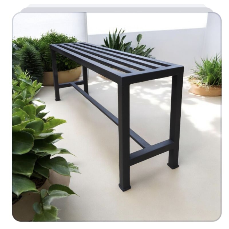 KURSI BESI PANJANG / BANGKU TERAS MINIMALIS