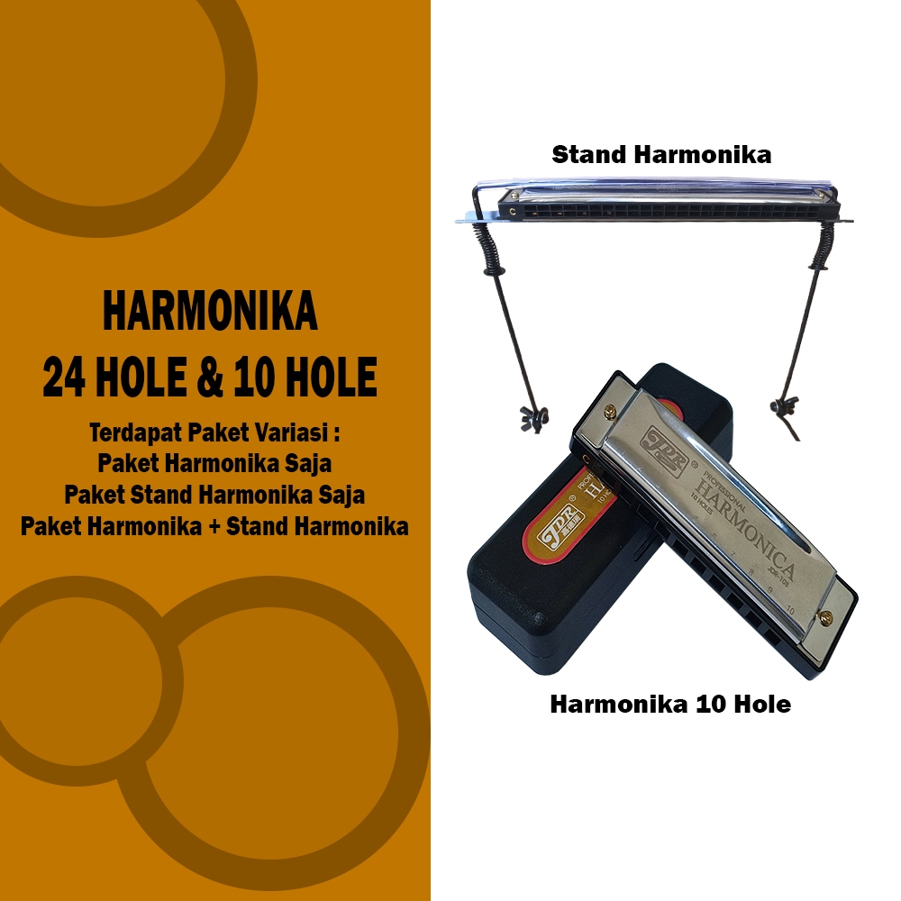 Harmonika 24 Hole & Harmonika 10 Hole