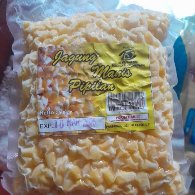 

Frozen Bandung Jagung Manis pipil 500gr