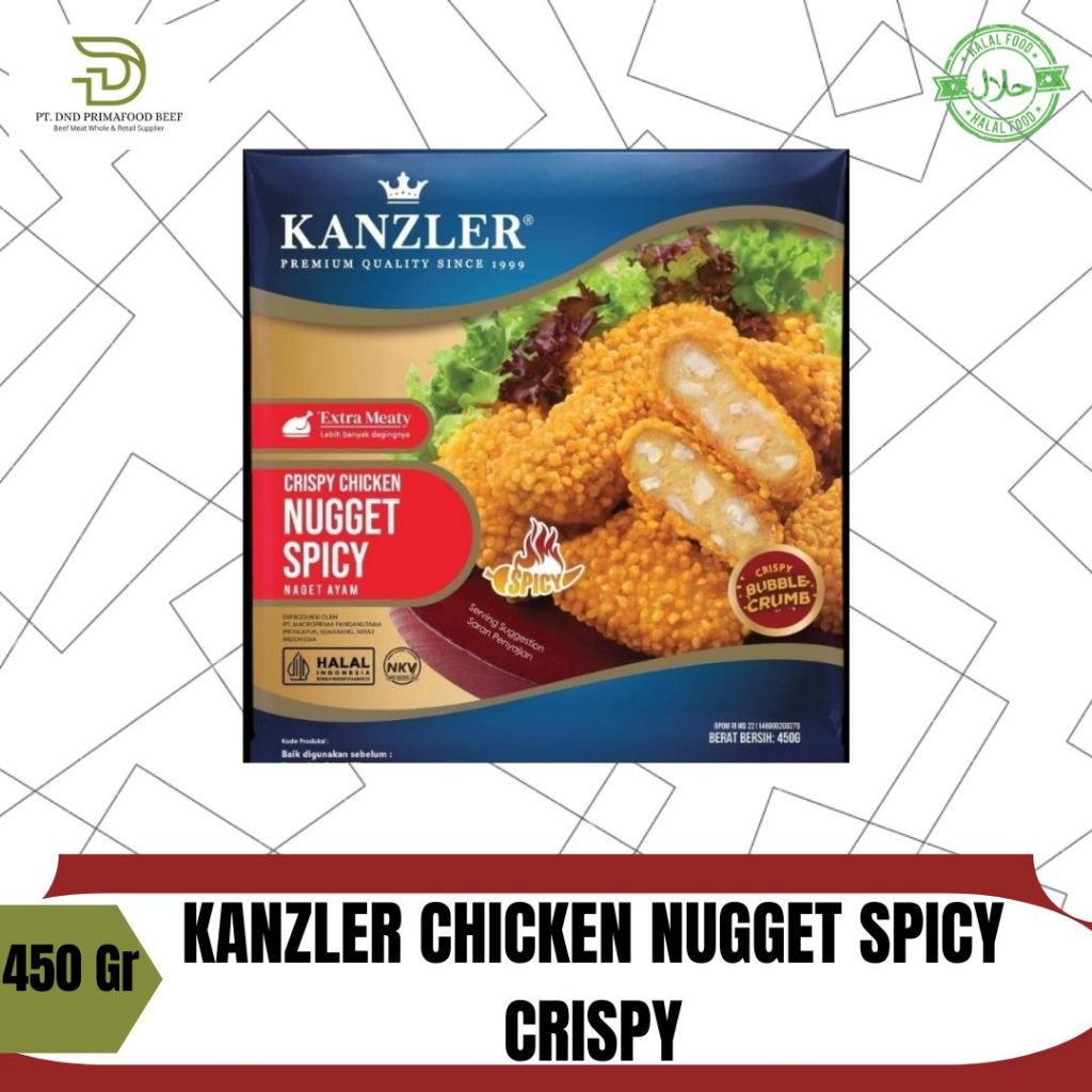 

KANZLER CHICKEN NUGGET SPICY CRISPY