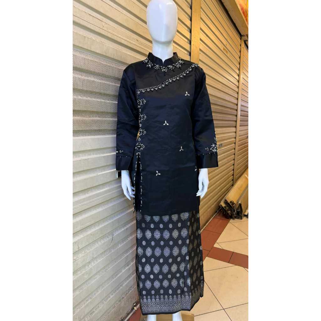 CLOVER_ GALERY  KEBAYA KURUNG MELAYU PAYET JAHIT MANUASL  KEBAYA KURUNG PAYET  KEBAYA WISUDA  KEBAYA