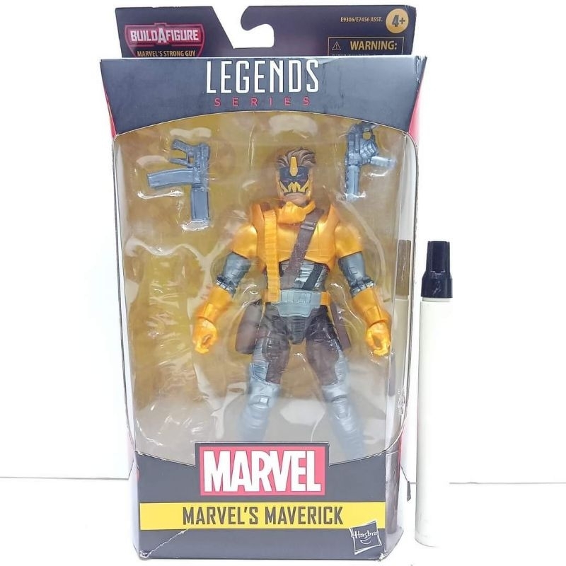 Mainan action figure Marvel Legends Marvel's Maverick by hasbro without bafar 6 inch artikulasi CWIK