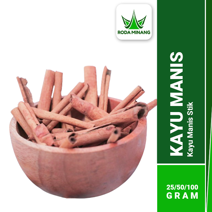 

Kayu Manis Kulit Stik Cinnamon Stick Batang Kayumanis Utuh Masak Super Premium - 100 Gram