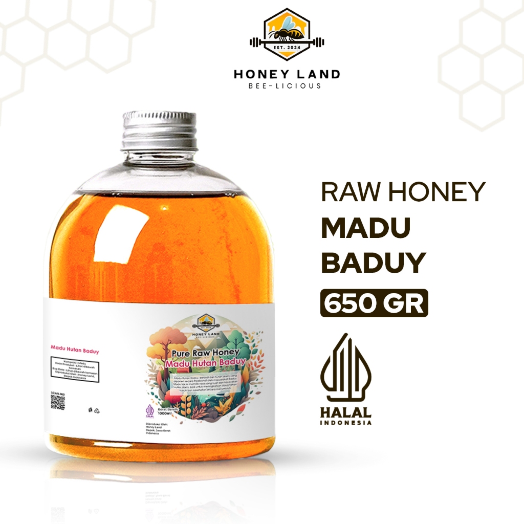 

Honey Land Madu Hutan Baduy 650gr