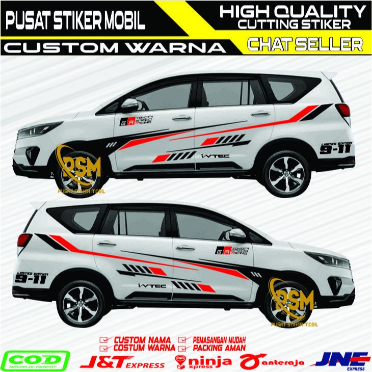 Sticker mobil innova stiker mobil sticker mobil striping mobil innova list mobil innova stikerinnova
