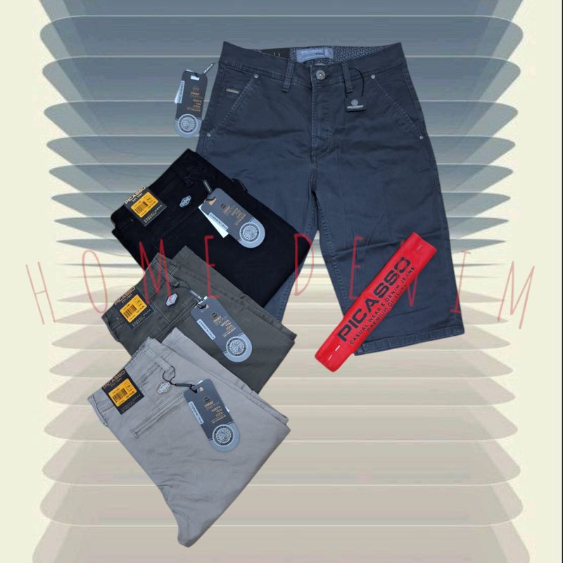 Celana Chino Pendek Pria Picasso ORIGINAL 100%