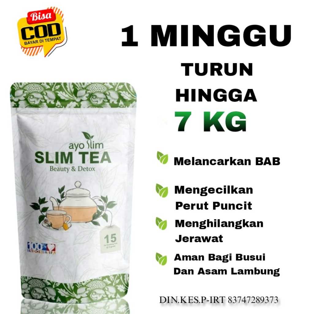 

Ayo Slim Diet dan Detoks untuk mengurangi berat badan dan perut buncit original asli Indonesia