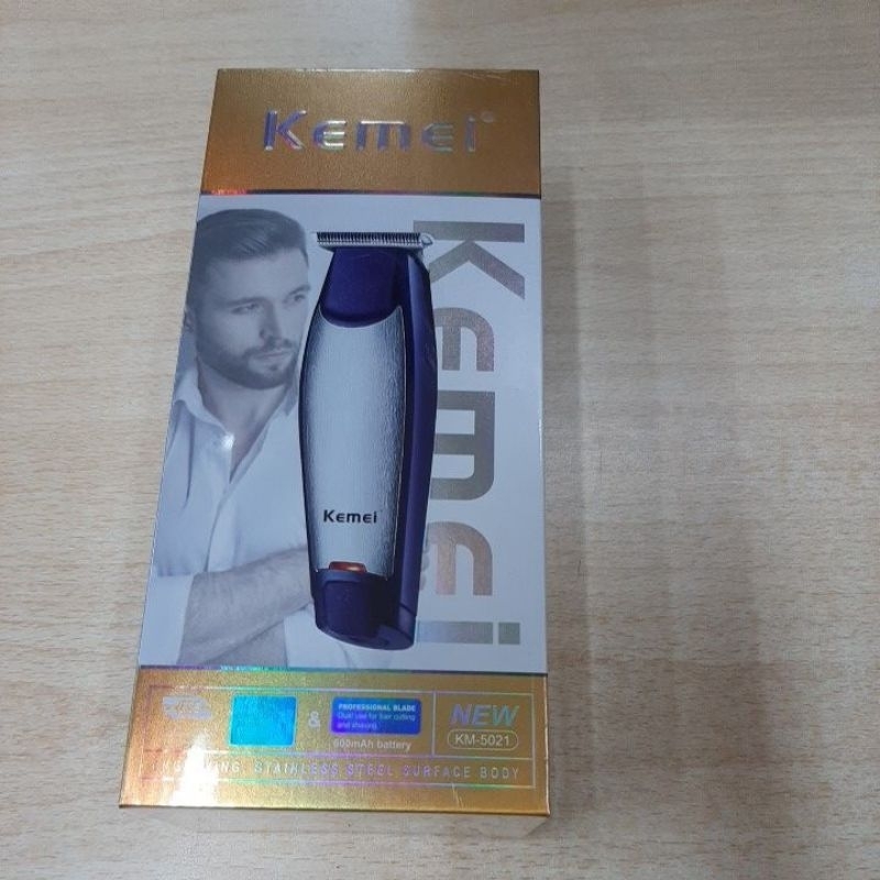 kemei km 5021 NEW PACKING usb type C hair clipper cordles alat cukur kemei