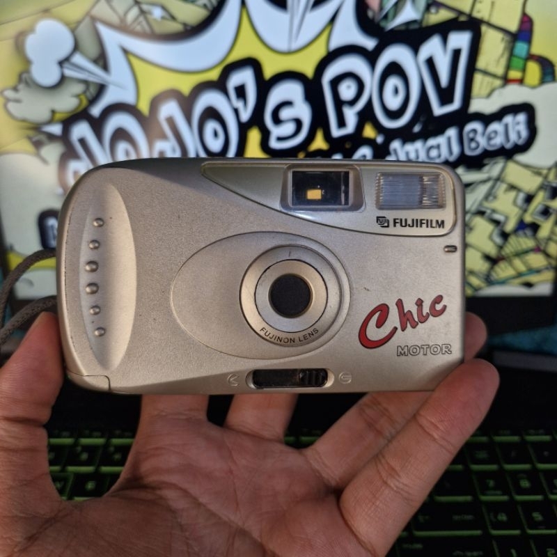 Kamera Analog Fujifilm Chic Motor (Untested)