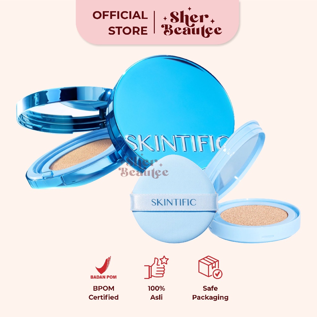 Skintific Perfect Stay Velvet Matte Cushion & Refill S1901