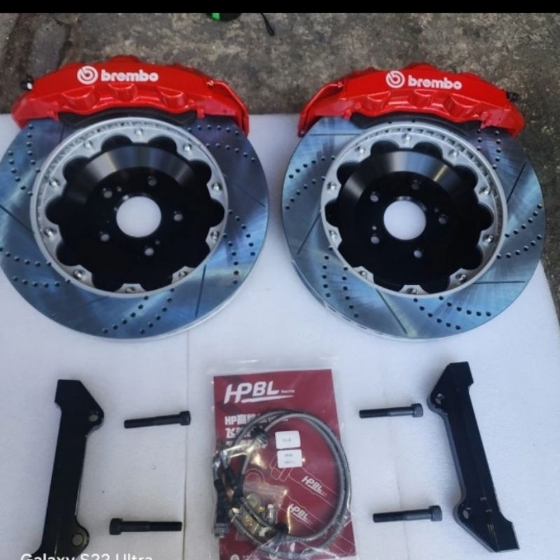 Big Brake Kit Honda CRV Turbo 6 Pot - BBK Honda CRV Turbo 6 Pot