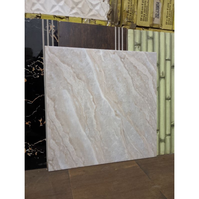 KERAMIK LANTAI 50X50 SPARTA BROWN