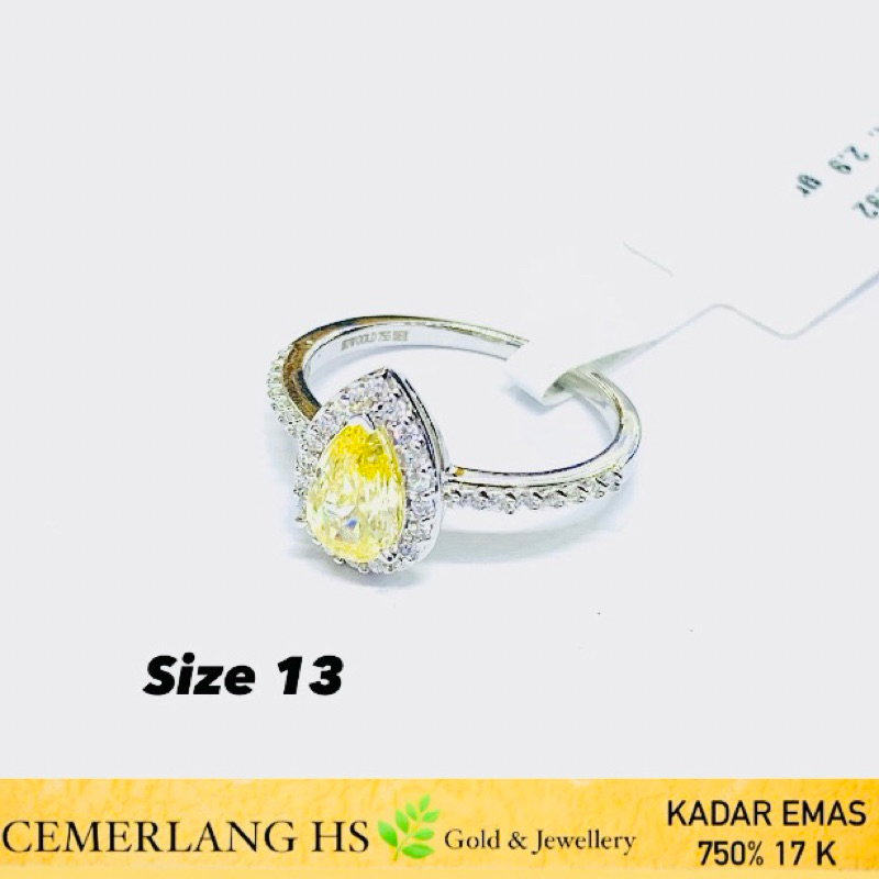 cincin emas fashion italy 17k