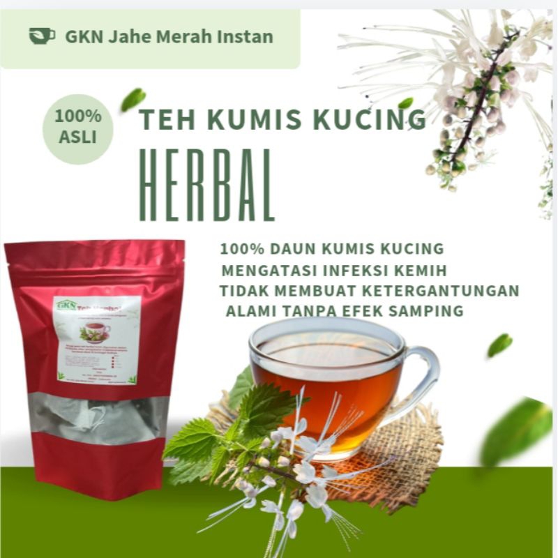 

Teh Kumis kucing, keji beling, tempuyung herbal Solusi pembersih batu ginjal/Darah tinggi, Asamurat