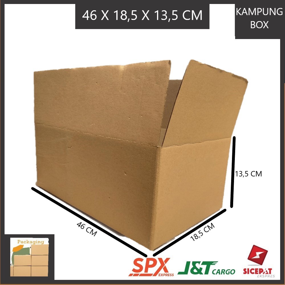 

KARDUS PACKING SINGGLE WALL UKURAN P46xL18,5xT13,5